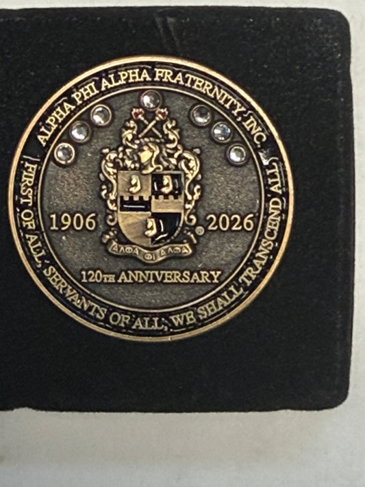 Alpha Phi Alpha 120th Anniversary Lapel Pin